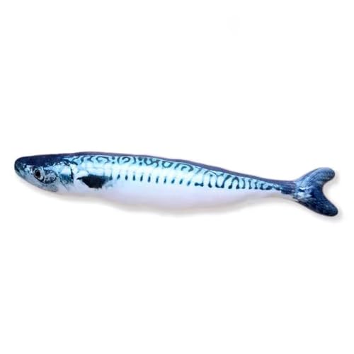 ELMAIN Katze Spielzeug Fisch Plüsch Gefüllte Kissen 20Cm Simulation Fisch Katze Spielzeug Fisch Interaktives Haustier Kauspielzeug 10Pcs 3 von ELMAIN