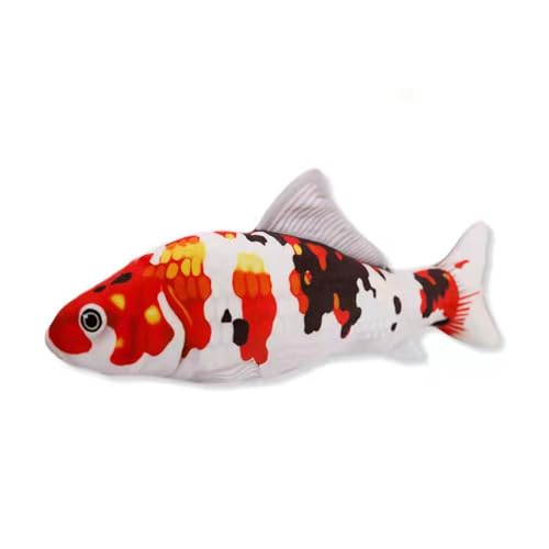 ELMAIN Katzenspielzeug Fisch Plüsch Gefüllte Kissen 20Cm Simulation Fisch Katze Spielzeug Fisch Interaktives Haustier Kauspielzeug 10Pcs 17 von ELMAIN