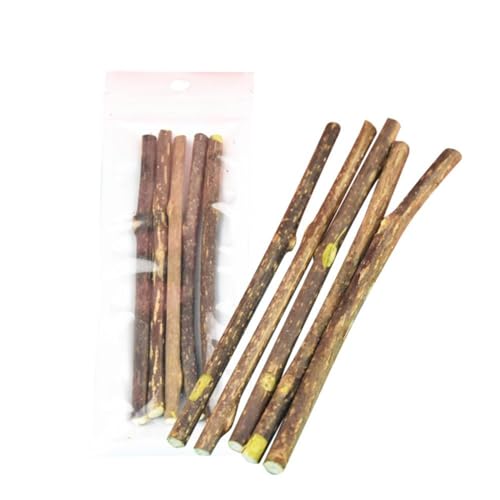 ELMAIN Katzenspielzeug Katze Molar Stick Reinigung Zähne Natürliche Katzenminze Katze Molar Zahnpasta Stick Katze Snacks Sticks 10Pcs von ELMAIN