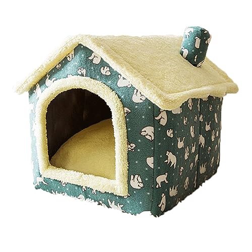 Hundebettmittelgroße Hunde KatzenbettPlüsch Weich Runden Schlafen Katzensofa Flauschige Katzenbett Klein Hund Bett Katzendecke Haustierbett Katzenbettchen Tierbett Für Katzen Und Kleiner Hund ( Color von ELzEy