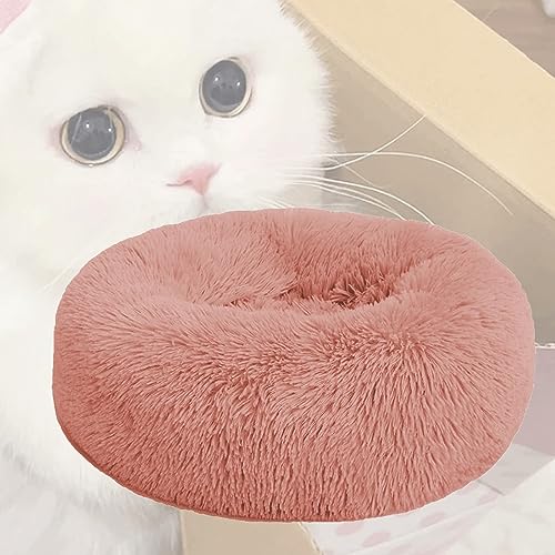 Hundematte Katzenkissen Katzenbett Donut Plüsch Hundebett Hundebett Mittelgroße Hunde Donut-Katzenbetten Für Innenbereich Mittelgroße Und Große Hunde Katzen Und Andere Haustiere ( Color : 10 , Size : von ELzEy