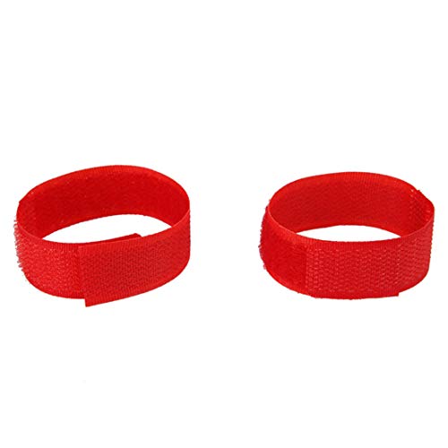 EMFGJ Hühnerhalsband Anti-Hook Noise Free Halsband Halsbänder Hahnkragen Haustierbedarf für Hähne Hahn,rot von EMFGJ