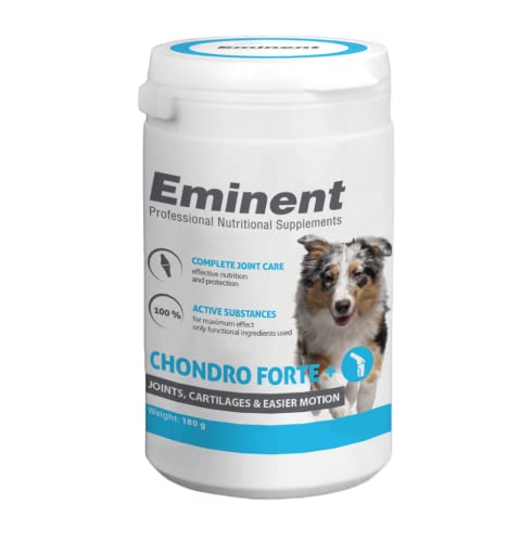 EMINENT Supplements Chondro Forte+ | Nahrungsergänzungsmittel für Hunde, für die richtige Funktion der Gelenke, Sehnen und Bänder von EMINENT