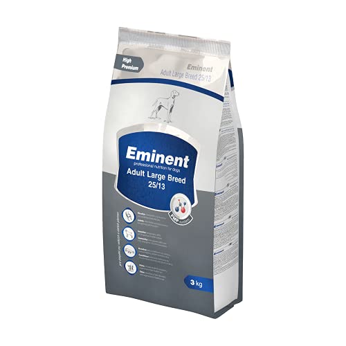 Eminent Adult Large Breed (1x 3 kg)| High Premium Hundefutter |Trockenfutter für Erwachsene Hunde großer und riesiger Rassen von EMINENT