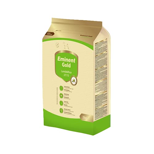 Eminent Gold Lamb & Rice (1x 2 kg) | Hypoallergenes | Glutenfreies Hundefutter | Super Premium Trockenfutter für Erwachsene Hunde Aller Rassen von EMINENT