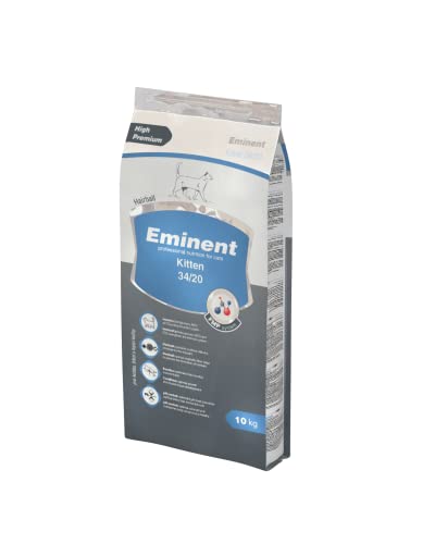 Eminent Kitten | High Premium Kätzchenfutter |Trockenfutter für Kätzchen, trächtige und laktierende Katzen (1x 10 kg) von EMINENT