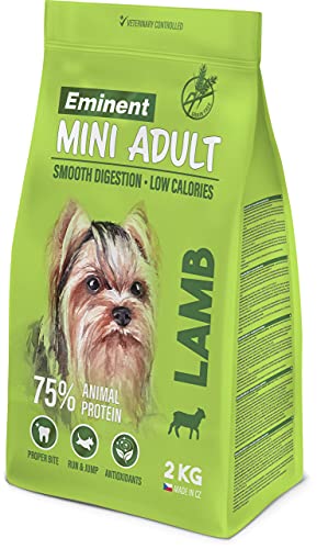 Eminent Mini | Hundefutter mit Lamm | Trockenfutter für Hunde Toy- und Mini- Rassen | Getreidefrei | 1x 2kg von EMINENT