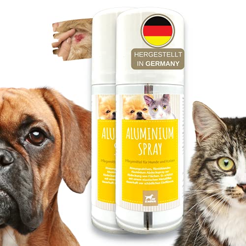 Silberspray für Tiere I Wundspray zum Wundschutz Pferd Hund Haustier I Silber Spray Wundheilung I Verband selbstklebend I Sprühpflaster I Mittel gegen Juckreiz I Sprühverband Wundversorgung 2x100ml von EMMA