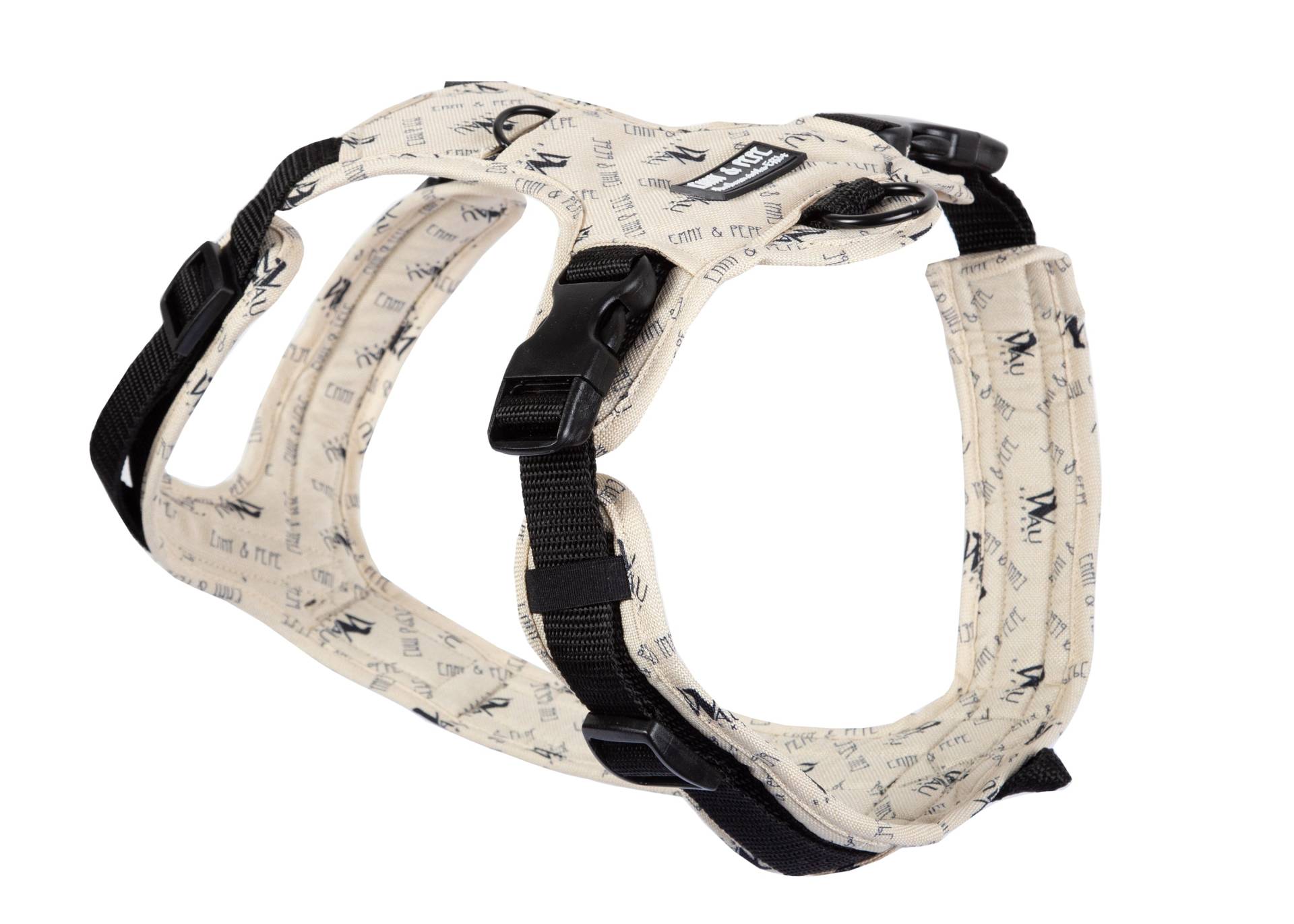 Hundegeschirr "Wau-Effekt" Creme XS/S Hundegeschirr "Wau-Effekt" Creme XS/S von EMMY&PEPE