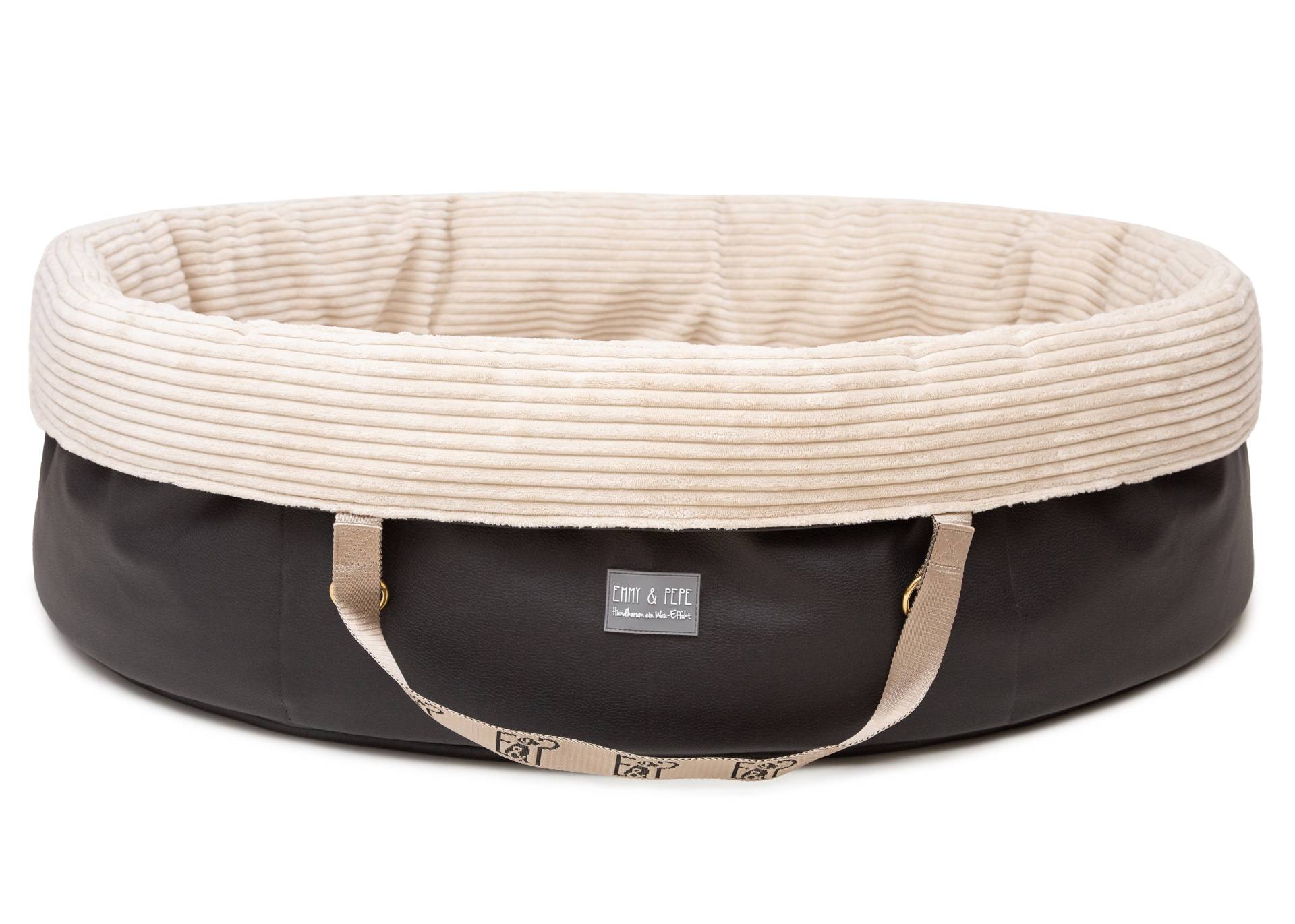 Wau-Snuggle Cord Creme Rechteckig / S / Nein Wau-Snuggle Cord Creme Rechteckig / S / Nein von EMMY&PEPE