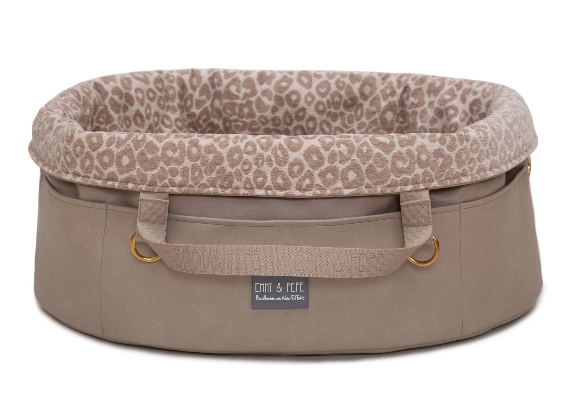 Wau-Snuggle Leo Taupe Oval / XS / Nein Wau-Snuggle Leo Taupe Oval / XS / Nein von EMMY&PEPE