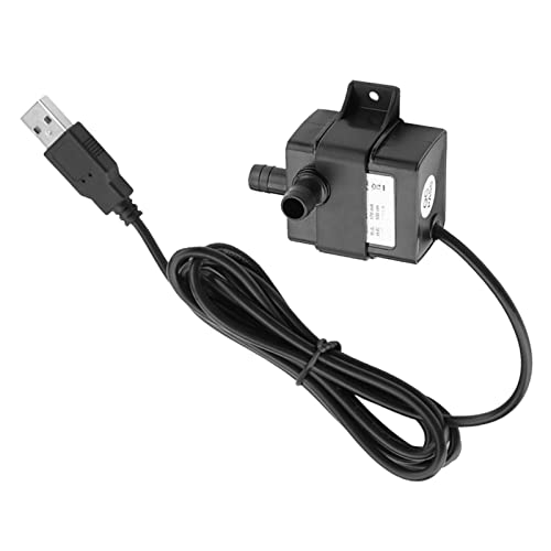 EMUKOEP Dc SubUSB Dc 5V Bürstenlose Pumpe Aquarium Aquarium Brunnen Wasserzirkulation Eintauchbar 8×7×5 USB Dc 5V Bürstenlose Pumpe Aquarium Fischbrunnen Wasserzirkulation Eintauchpumpe von EMUKOEP