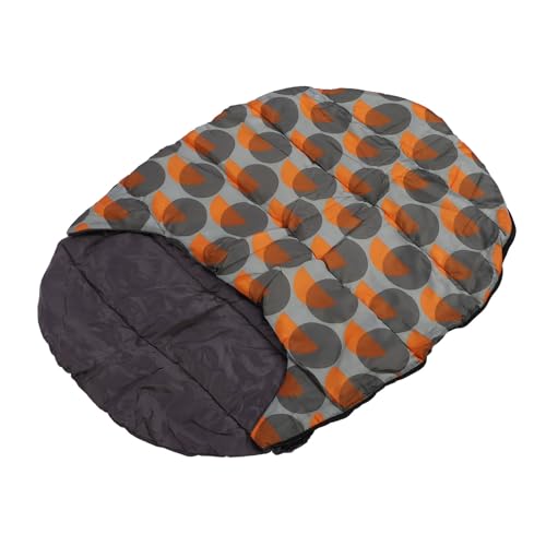 EMUKOEP Schlafsack Haustiere, Wasserdichter Hundeschlafsack aus Polyester, Tragbar, Warmer Druck, Schlafsack Haustiere Im Freien Reisen und Camping von EMUKOEP