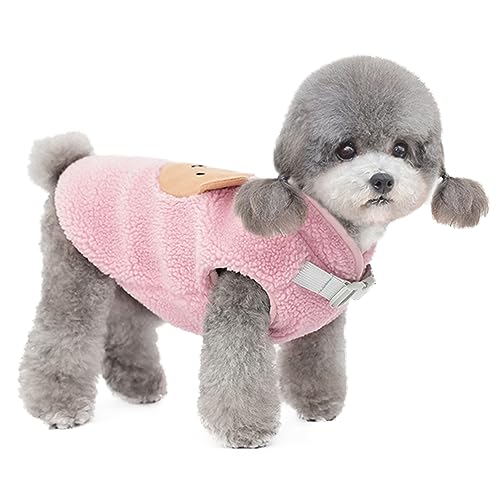 Hundepullover für kleine Hunde,Hund Wintermantel,hundejacken,Hundeweste für kleine Hunde und Katzen die ≤ 12lb wiegen Rosa XL von ENGEL WEMANG