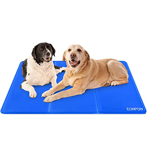 EONPOW Kühlmatte für Hunde 120x70cm,Kühlmatte für Katzen Ungiftiges Gel Selbstkühlendes Pad Kühlmatte Hund und Katzen Kühlpads von EONPOW