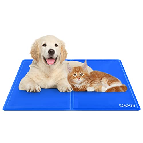 EONPOW Kühlmatte für Hunde 65x50cm,Kühlmatte für Katzen Ungiftiges Gel Selbstkühlendes Pad Kühlmatte Hund und Katzen Kühlpads von EONPOW