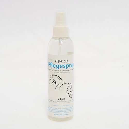 EPONA Hautpflege-Spray, speziell für Pferde, bietet Unterstützung bei der Regeneration von irritierten Hautzonen von EPONA