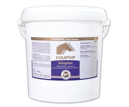 EQUIPUR leinplus 5 kg - fütterungsfertige Leinsamen gemahlen von EPONA