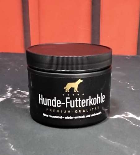 Futterkohle Mehl für Hunde - Premium Qualität 175 g Füllgewicht von EPONA