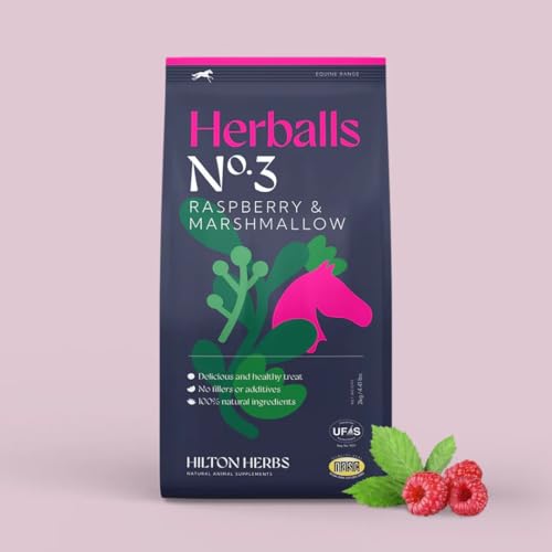 Hilton Herbs Herballs Raspberry&Marshmallow - Natürliche Leckerlis von EPONA