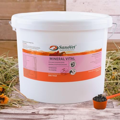 SanoVet Mineral Vital - Breitbandmineral getreidefrei - melassefrei 3 kg von EPONA