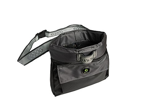 Eqdog 802-140 Click'N Treat Leckerli Tasche, Grau , 1 Stück (1Er Pack) von EQDOG