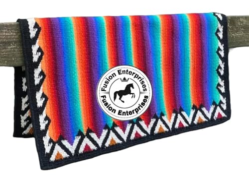 EQUIEMPRESS Sattelunterlage Western Ranch/Westernsatteldecke aus Neuseelandwolle, Top Wool Pad Sensor Flex (Anpassung möglich) A-126 (36" x 42") von EQUIEMPRESS