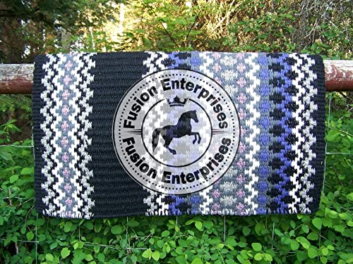 EQUIEMPRESS Sattelunterlage Western Show/Westernsatteldecke aus Neuseelandwolle, Top Wool Pad Sensor Flex (Anpassung möglich) A-175 (34" x 34") von EQUIEMPRESS