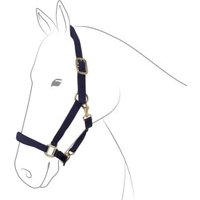 EQuest Halfter Dual Plus navy WB (Warmblut) von EQuest