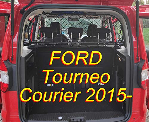ERGOTECH Trennnetz Trenngitter für Ford Tourneo Courier, RDA65-XL, für Hunde und Gepäck von ERGOTECH