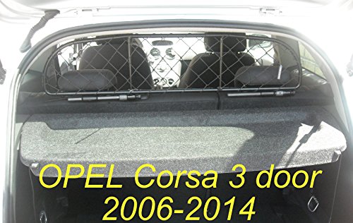 ERGOTECH Trennnetz Trenngitter Hundenetz Hundegitter für OPEL Corsa 3 Türen BJ 2006-2014 von ERGOTECH