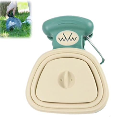 ERGRFHNL Handheld Puppy Poop Scooper, 2024 New Portable Dog Pooper Scooper for Small Large Dogs, Portable Handheld Dog Pooper Scooper, Suitable for Outdoor Use (Large,Green) von ERGRFHNL