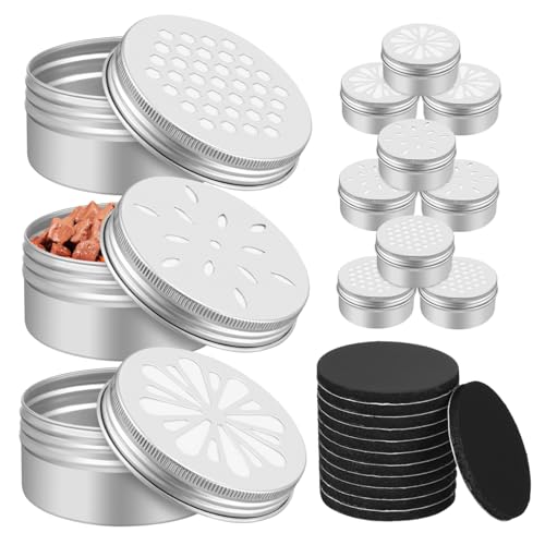 ERINGOGO Wiederverwendbare Hundegeruchstrainingsboxen aus Aluminium – 12 Duftdosen mit Magnetpunkten für Effektives Geruchstraining und Agility Training ERINGOGO Wiederverwendbare Hundegeruchstrainingsboxen aus Aluminium – 12 Duftdosen mit Magnetpunkten für Effektives Geruchstraining und Agility Training von ERINGOGO