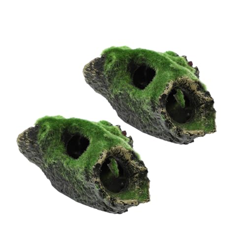 ERINGOGO 2 Stück Aquarium Landschaftsornament Dekorationen Treibholz Hohlholz Moos Terrarium Höhle Versteck Stamm Tunnel Kleine Und Große Baumverstecke Fischtank Ornamente ERINGOGO 2 Stück Aquarium Landschaftsornament Dekorationen Treibholz Hohlholz Moos Terrarium Höhle Versteck Stamm Tunnel Kleine Und Große Baumverstecke Fischtank Ornamente von ERINGOGO