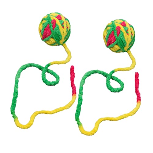 ERINGOGO 2 Stück Spielzeugkugeln mit Zähnen Mahlen Haustier Katzenspielzeug Kauen Teaser Spielzeugkatze Kauball Interaktives Reinigungszahnspielzeug Zufällige Farbe ERINGOGO 2 Stück Spielzeugkugeln mit Zähnen Mahlen Haustier Katzenspielzeug Kauen Teaser Spielzeugkatze Kauball Interaktives Reinigungszahnspielzeug Zufällige Farbe von ERINGOGO
