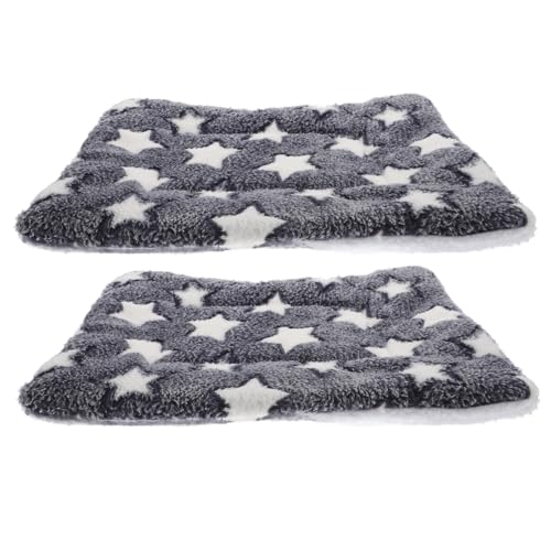 ERINGOGO 2 Stück Weiche Haustier Schlafmatten Kuschelige rutschfeste Kissen für Hundebox Sofa und Auto Wärmeisolierend und Leicht für Winter und Reisen ERINGOGO 2 Stück Weiche Haustier Schlafmatten Kuschelige rutschfeste Kissen für Hundebox Sofa und Auto Wärmeisolierend und Leicht für Winter und Reisen von ERINGOGO