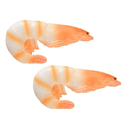 ERINGOGO 2stücke Simulierte Garnelen Modelle Realistische Garnelen Dekorationen Für Wohnzimmer Esszimmer Party Dekoration Schreibtischornament PVC Material Garnelendekor Requisite ERINGOGO 2stücke Simulierte Garnelen Modelle Realistische Garnelen Dekorationen Für Wohnzimmer Esszimmer Party Dekoration Schreibtischornament PVC Material Garnelendekor Requisite von ERINGOGO