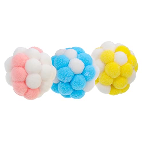 ERINGOGO 3 Stück -ballnetzspielzeugspiele Spielzeugbälle Für Katzen Katzenspielzeug Glocke Drinnen Für Katzenbälle Selbst Interaktive Katze Plüsch Colorful ERINGOGO 3 Stück -ballnetzspielzeugspiele Spielzeugbälle Für Katzen Katzenspielzeug Glocke Drinnen Für Katzenbälle Selbst Interaktive Katze Plüsch Colorful von ERINGOGO