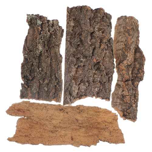 ERINGOGO 4 Stück Kletterplattform-Dekoration aus Baumrinde für Terrarien Schildkrötenversteck Geckos Aquarienbedarf Reptiliendekorationen für Terrarien Light Brown ERINGOGO 4 Stück Kletterplattform-Dekoration aus Baumrinde für Terrarien Schildkrötenversteck Geckos Aquarienbedarf Reptiliendekorationen für Terrarien Light Brown von ERINGOGO