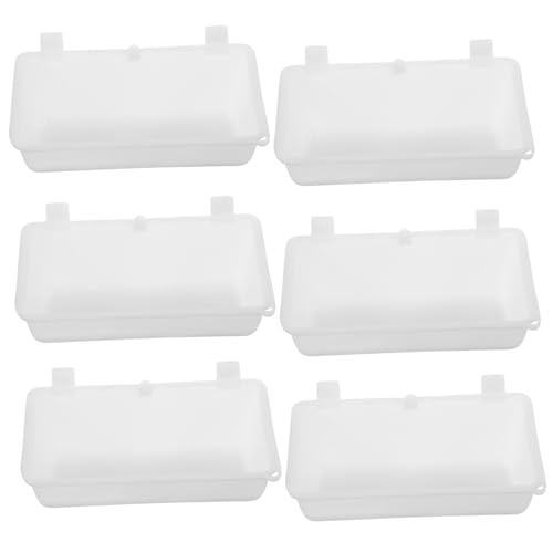 ERINGOGO 6 Stück Teiliges Hängende Futternäpfe für Hunde und Katzen Dickes Kunststoffmaterial Langlebig und Kippsicher Großer Futter Wassernapfhalter für Käfige und Reisen ERINGOGO 6 Stück Teiliges Hängende Futternäpfe für Hunde und Katzen Dickes Kunststoffmaterial Langlebig und Kippsicher Großer Futter Wassernapfhalter für Käfige und Reisen von ERINGOGO