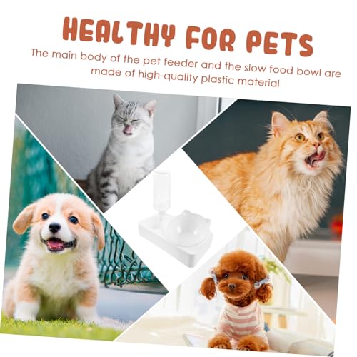 ERINGOGO Automatischer Haustier Trinkbrunnen mit Großem Fassungsvermögen Auslaufsicherer Katzen Hundenapf Rutschfestes Design Staubschutz Wasserbehälter für Sauberes Trinkwasser ERINGOGO Automatischer Haustier Trinkbrunnen mit Großem Fassungsvermögen Auslaufsicherer Katzen Hundenapf Rutschfestes Design Staubschutz Wasserbehälter für Sauberes Trinkwasser von ERINGOGO