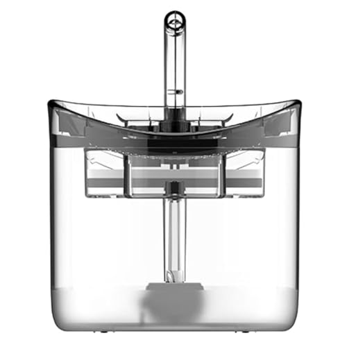 ERINGOGO Automatischer Wasserspender Für Haustiere Praktischer Trinkbrunnen Für Katzen Und Hunde Kapazität Transparente Basis Eu Stecker Multifunktionale Katzentränke von ERINGOGO