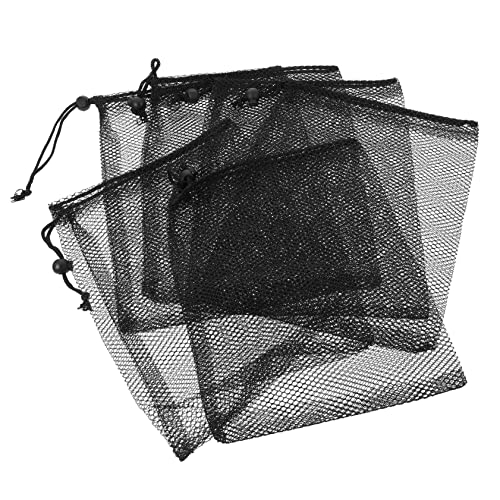 ERINGOGO Fischtank Filterbeutel Schwarze Filtertaschen Aus Dickem Material Für Aquarien Filter Mesh Bags Für Effektive Wasserfiltration Im Fischtank von ERINGOGO