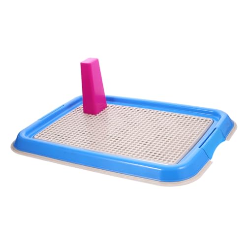 ERINGOGO Hundetoilette Tragbares Hundepotty Tablett für Welpentraining Wiederverwendbare und Leicht zu Reinigende Hundetoilette mit Doppellagiger Struktur für Kleine und ERINGOGO Hundetoilette Tragbares Hundepotty Tablett für Welpentraining Wiederverwendbare und Leicht zu Reinigende Hundetoilette mit Doppellagiger Struktur für Kleine und von ERINGOGO