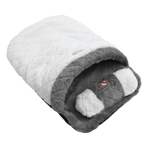 ERINGOGO Katzenschlafsack aus Warmes Katzenbett für Drinnen und Draußen Gemütliches Nest für Kleine Haustiere für Winter und Herbst und Kuschelig ERINGOGO Katzenschlafsack aus Warmes Katzenbett für Drinnen und Draußen Gemütliches Nest für Kleine Haustiere für Winter und Herbst und Kuschelig von ERINGOGO