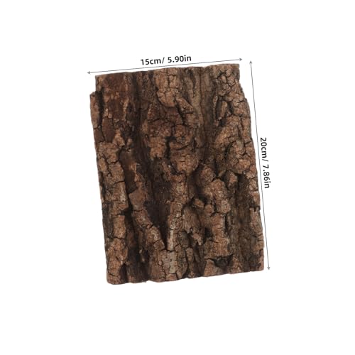 ERINGOGO Natürlicher Korkrinden Terrarium Hintergrund Dekorative Baumrinde für Reptilienbecken Fördert Klettern und Erkundung Geeignet für Bartagamen Gecko Spinne und Chamäleon ERINGOGO Natürlicher Korkrinden Terrarium Hintergrund Dekorative Baumrinde für Reptilienbecken Fördert Klettern und Erkundung Geeignet für Bartagamen Gecko Spinne und Chamäleon von ERINGOGO