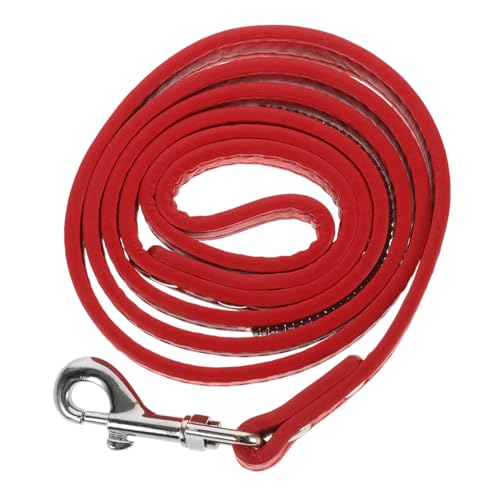 ERINGOGO PU Hundeleine mit Strassbesatz Flexible und Bequeme Trainingsleine für Kleine Hunde Bunte Haustier Führleine für Spaziergänge Joggen und Outdoor Aktivitäten Rot ERINGOGO PU Hundeleine mit Strassbesatz Flexible und Bequeme Trainingsleine für Kleine Hunde Bunte Haustier Führleine für Spaziergänge Joggen und Outdoor Aktivitäten Rot von ERINGOGO