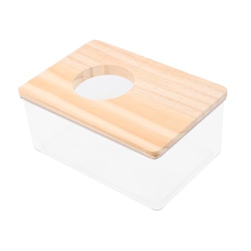 ERINGOGO Sandbad Box Transparent Multifunktional als Hamster Toilette und Sandbad für Kleine Haustiere Wie Mäuse Rennmäuse Chinchillas Einfach zu Reinigen Kompakt und Langlebig ERINGOGO Sandbad Box Transparent Multifunktional als Hamster Toilette und Sandbad für Kleine Haustiere Wie Mäuse Rennmäuse Chinchillas Einfach zu Reinigen Kompakt und Langlebig von ERINGOGO
