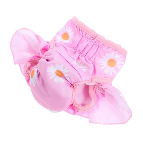 ERINGOGO Waschbare Hundehose für Hündinnen Bequeme und Saugfähige Hygiene Panties für Läufigkeit aus Weichem Baumwollmaterial Hand und Maschinenwaschbar mit Buntem ERINGOGO Waschbare Hundehose für Hündinnen Bequeme und Saugfähige Hygiene Panties für Läufigkeit aus Weichem Baumwollmaterial Hand und Maschinenwaschbar mit Buntem von ERINGOGO