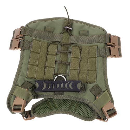 ERINGOGO Wasserdichtes Service hundegeschirr Grün für Große Hunde Robust Verstellbar Leichtes Training Brustgeschirr für German Shepherd Komfortabel und Strapazierfähig ERINGOGO Wasserdichtes Service hundegeschirr Grün für Große Hunde Robust Verstellbar Leichtes Training Brustgeschirr für German Shepherd Komfortabel und Strapazierfähig von ERINGOGO